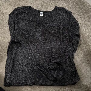 Old Navy Women's Gray Pajama Top